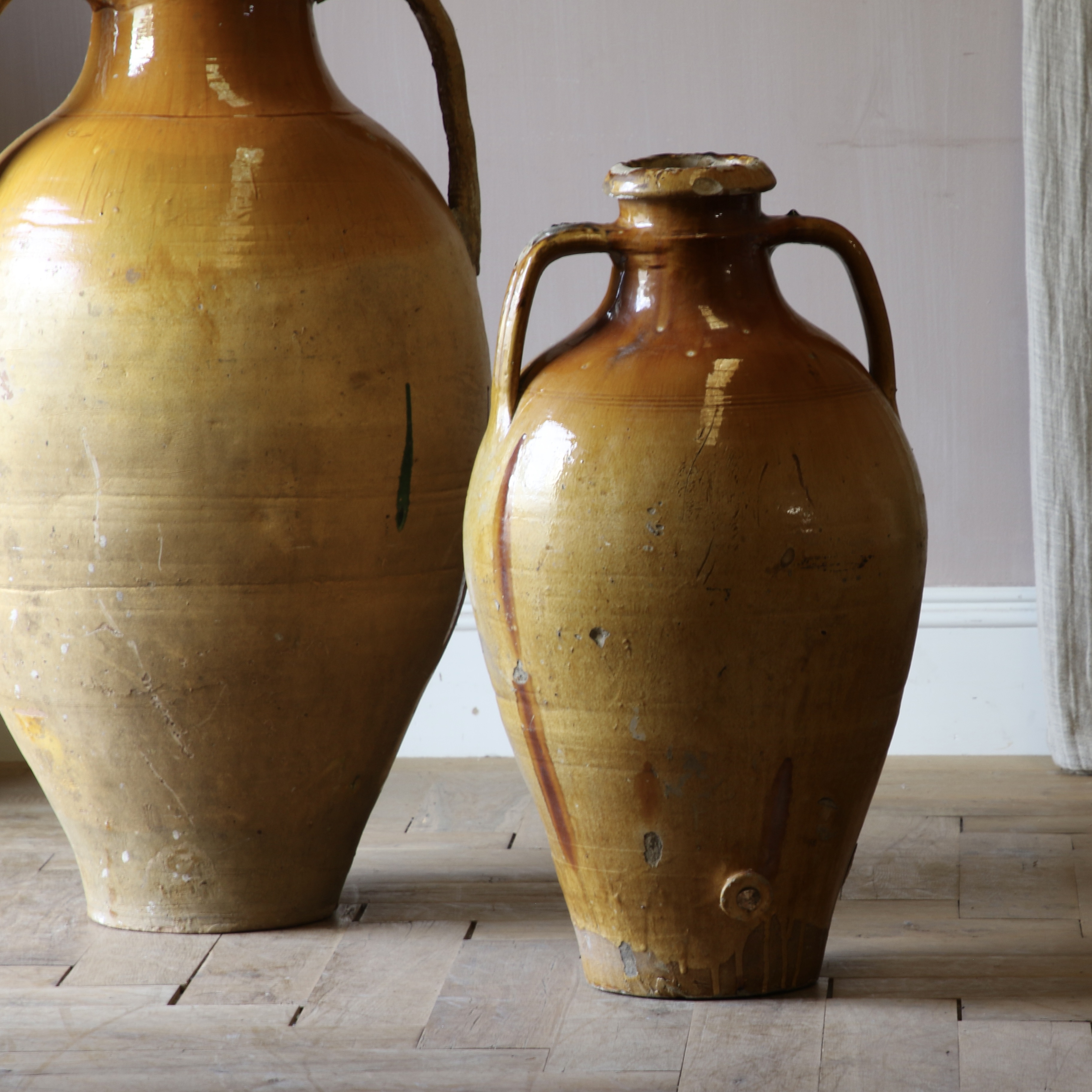 Large French Ceramic Pots